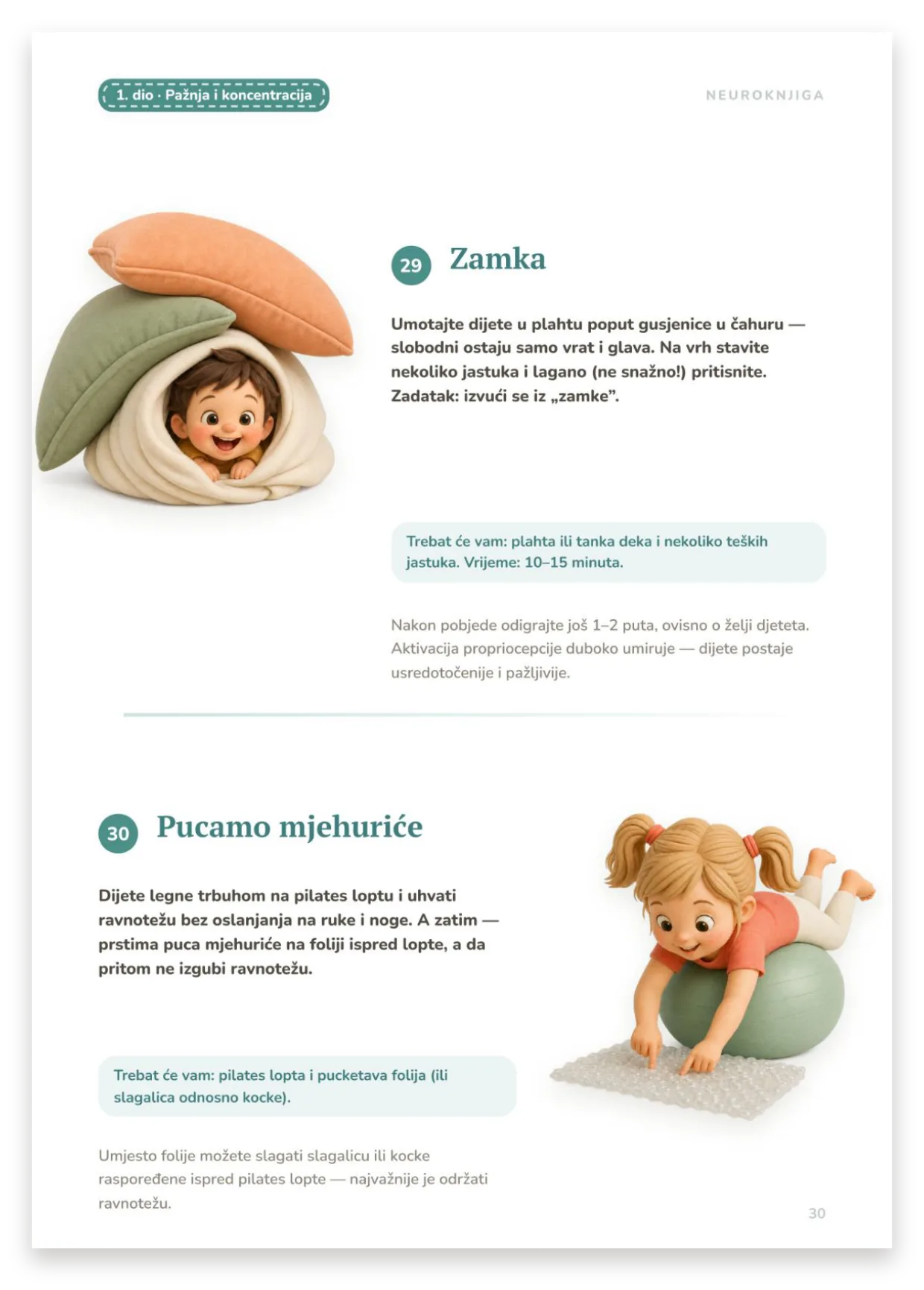 Zamka i Pucamo mjehuriće