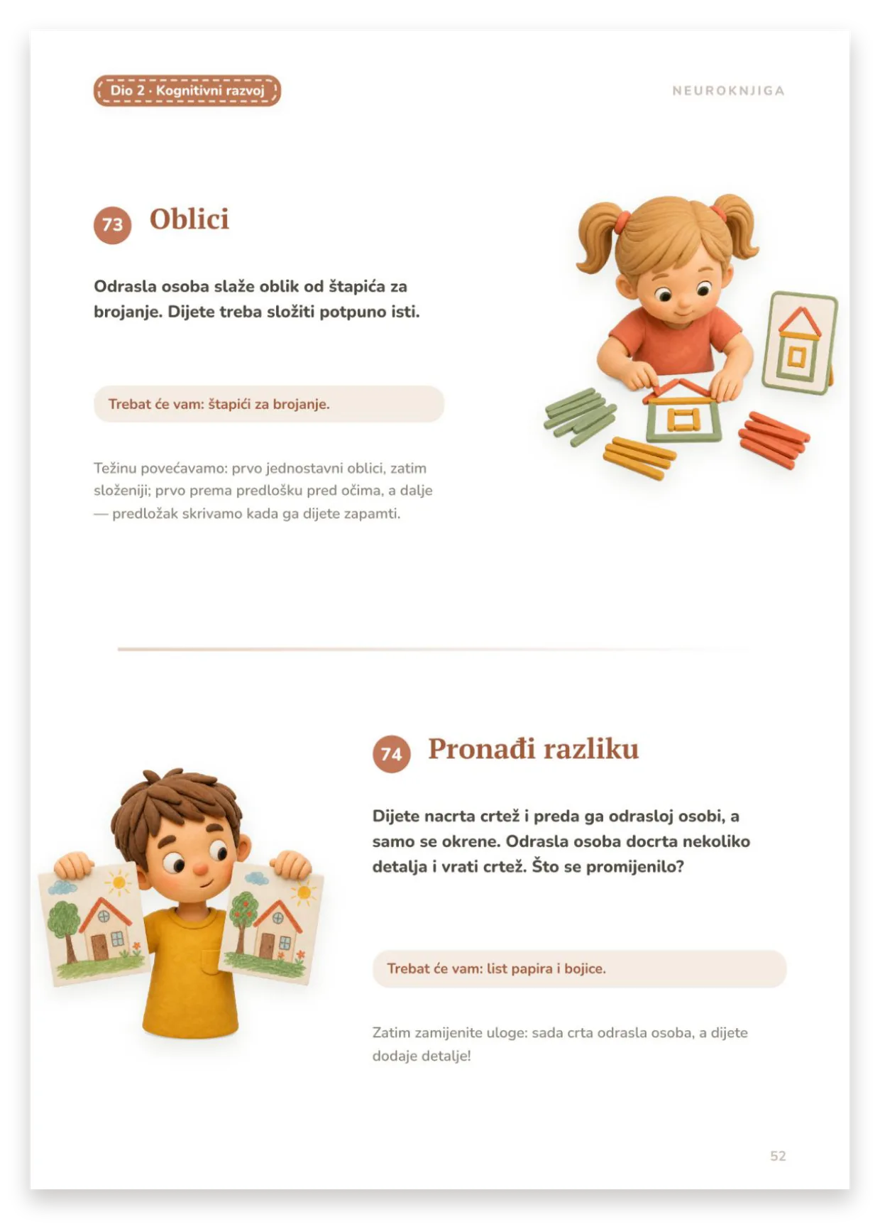 Oblici i Pronađite razliku