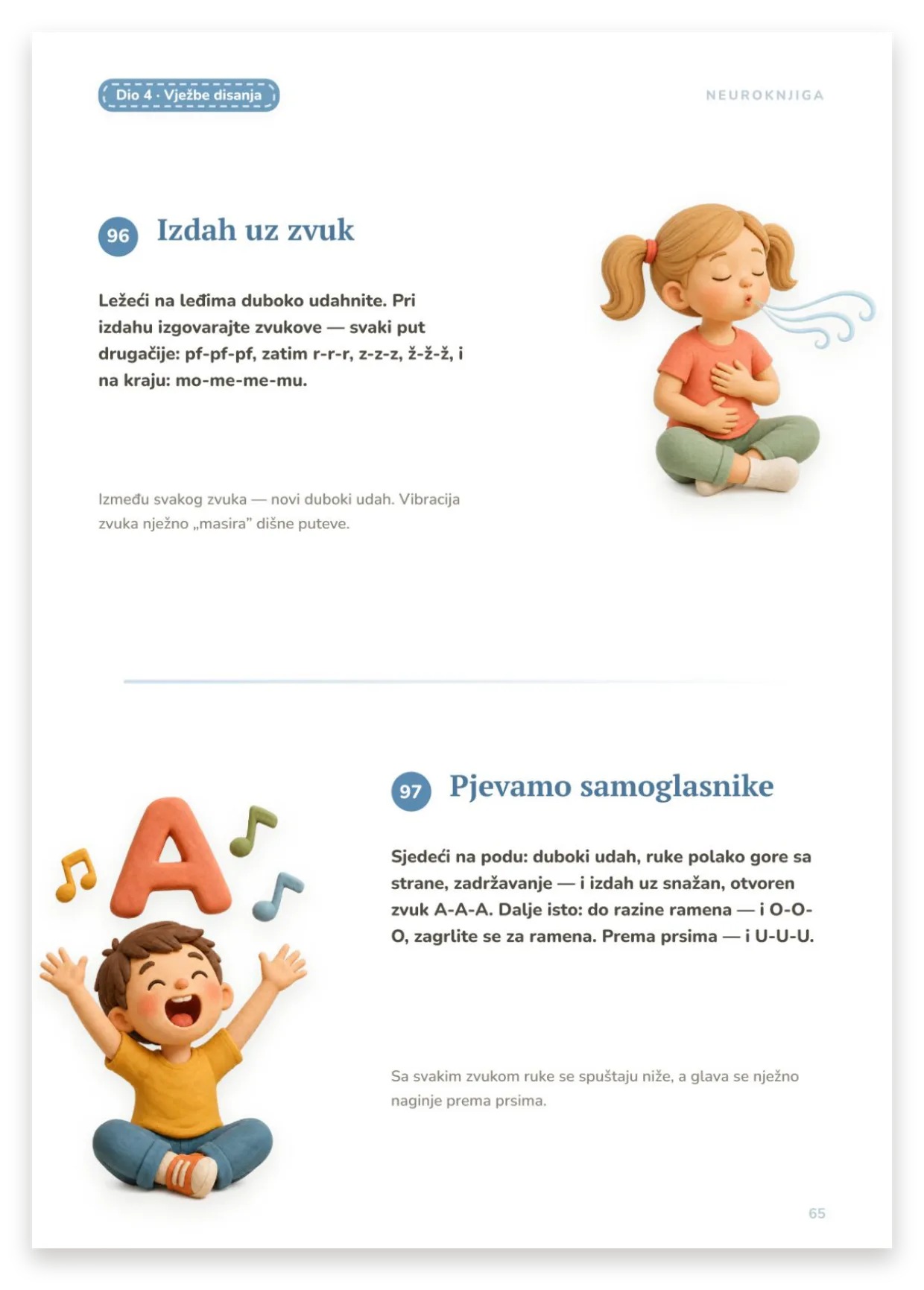 Vježbe disanja sa zvukom
