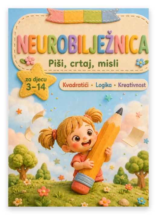 Obálka sešitu NEUROBILJEŽNICA